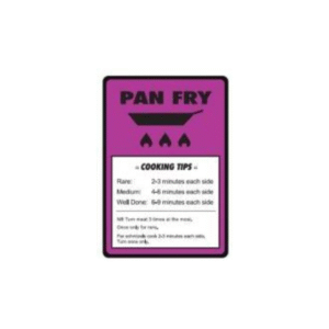 PAN FRY TIPS - STICKER
