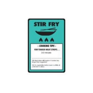 STIR FRY TIPS - STICKER