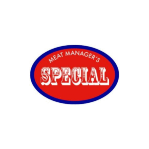MEAT MANAGER SPECIAL - STICKER