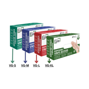 Disposable Vinyl Powder Free Gloves 100Pcs