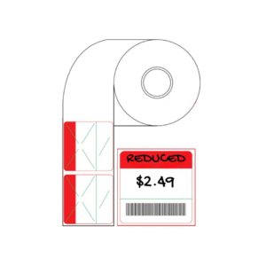 Reduced Peel labels - Red
